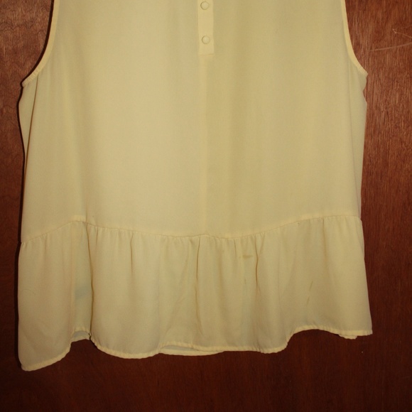 XL Yellow The Limited Blouse - Picture 4 of 6